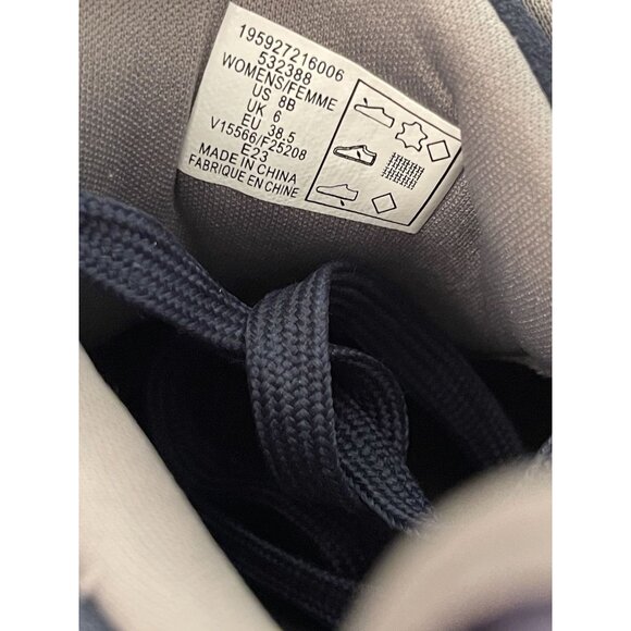 Lands' End Errand Runner Trainers Blue Suede Leather Sneakers Women's 8B Comfy - Picture 12 of 12